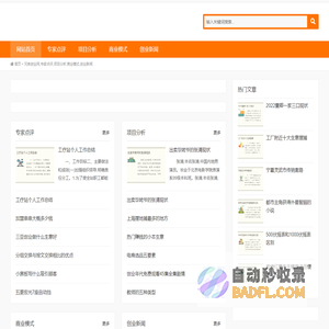 兄弟创业网,专家点评,项目分析,商业模式,创业新闻