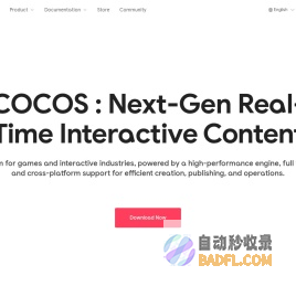 Cocos - 全球领先的2D&3D引擎，游戏/智能座舱/AR/VR/角色/教育