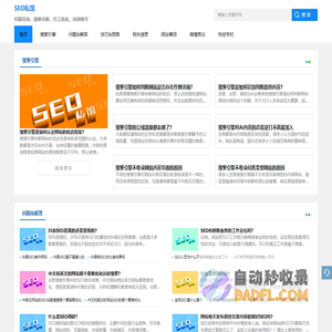 网站SEO优化建设运营服务-网站和SEO相关知识 - SEO私馆