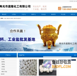 氯化钙厂家_氯化钙批发价格-潍坊寿光晨隆盐化有限公司