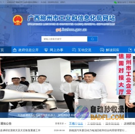 广西柳州市工业和信息化局网站