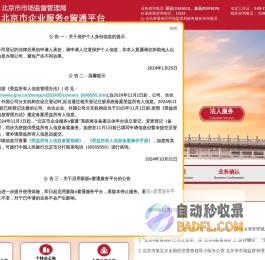 北京市企业服务e窗通平台
