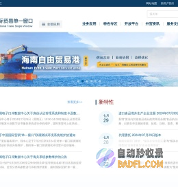中国国际贸易单一窗口