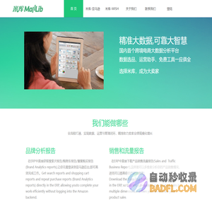 米库-跨境电商大数据平台-亚马逊AMAZON数据,Wish数据-MallLib