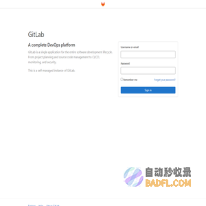Sign in · GitLab