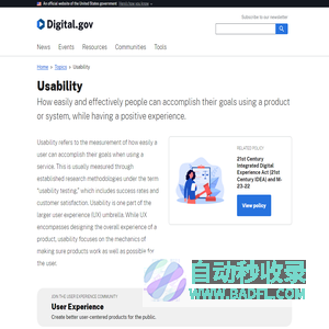 Usability – Digital.gov