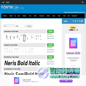 FontM - Free Fonts