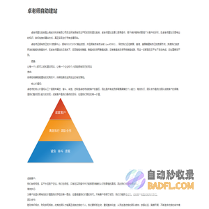 卓老师自助建站_卓老师建站代理
