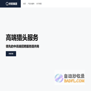 桥麦集团，一站式人力资源科技服务商