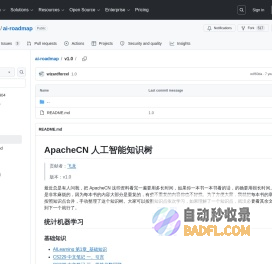 ai-roadmap/v1.0 at master · apachecn/ai-roadmap · GitHub