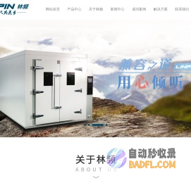 砂尘试验箱_步入式沙尘试验箱_砂尘试验室 - 林频厂家