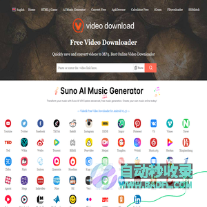 Free Online Video Downloader  - VideoFk