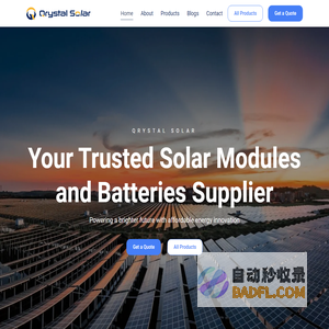 Home - Qrystal Solar