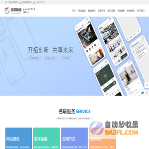 小程序制作开发-网站建设公司-分销商城小程序-网站制作公司-名联网络科技