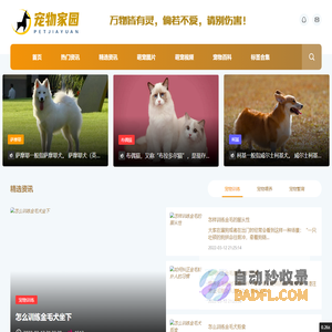 宠物家园 - 发现萌宠生活,分享养宠心得!