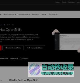 Red Hat OpenShift enterprise Kubernetes container platform