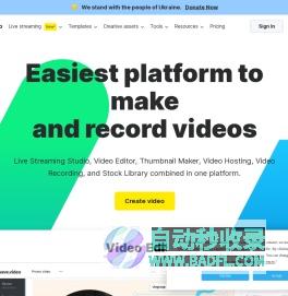 Wave.video — Easily Edit, Record, Multi-Stream & Host Videos | Wave.video