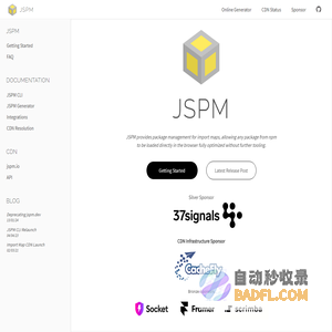 JSPM - ES Module Package Manager and CDN