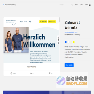 Best Website Gallery – Web Design Inspiration – by @davidhellmann