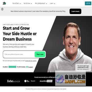Start & Grow Your Business with the ZenBusiness Platform