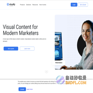Visually | Premium Content Creation for Better Marketing