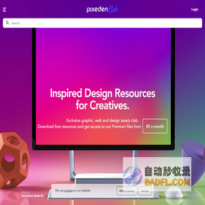 Inspired Design Resources for Creatives | Pixeden Club