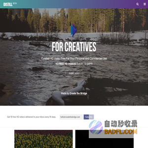 Distill: Free HD Stock Video & HD Video Clips