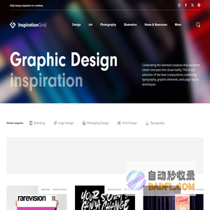 Graphic Design inspiration | Daily design inspiration for creatives | Inspiration Grid