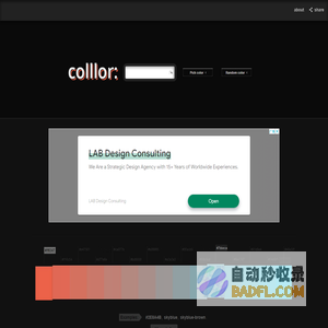 Color Palette Generator - Colllor