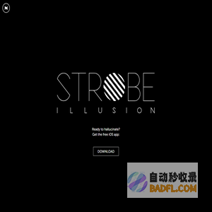 Strobe Illusion - Hallucinate with this amazing optical illusion!