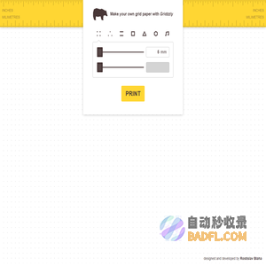 Gridzzly.com - Make your own grid paper