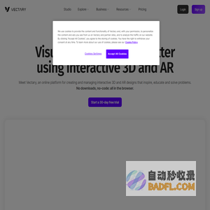 Vectary - Build interactive 3D and AR solutions online