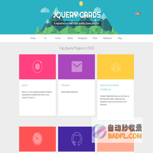 jQuery Cards - A hand selected repository of cool jQuery Plugins