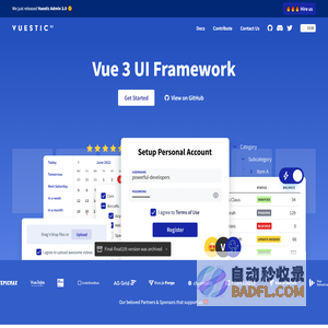 Vuestic UI — Vue 3 UI framework
