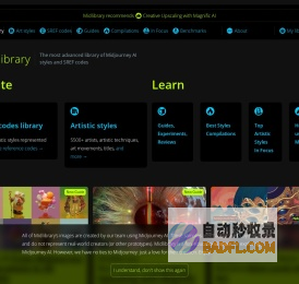 Andrei Kovalev's Midlibrary: Midjourney AI Styles Library and Guide