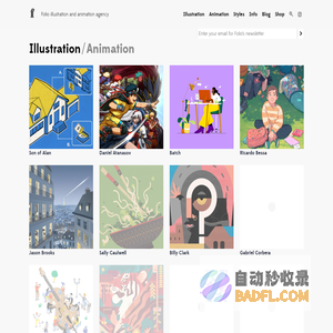 Folio illustration agency & animation studio | Illustrators for hire