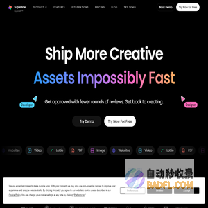 Superflow: Creative Assets Review & Collaboration Tool