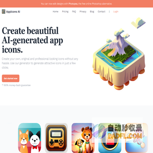 Create beautiful AI-generated app icons | Appicons.ai