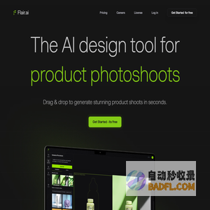 The AI design tool for product photography - Drag and drop to create stunning photoshoots in seconds