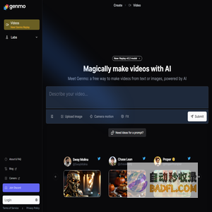 Genmo. Create videos and images with AI.