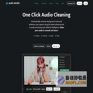 Audo Studio | One Click Audio Cleaning