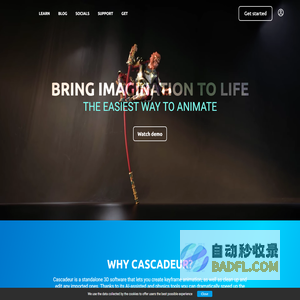 Cascadeur - the easiest way to animate AI-assisted keyframe animation software