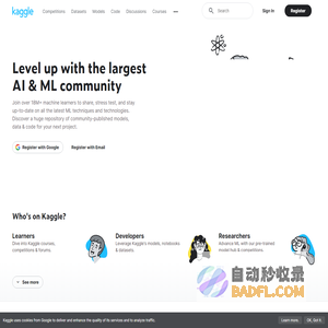 Kaggle: Your Machine Learning and Data Science Community