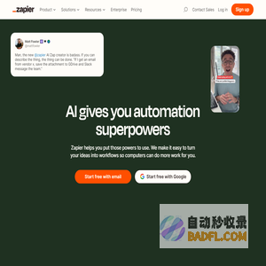 AI gives you automation superpowers | Zapier