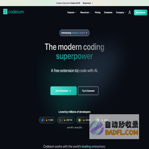 Codeium · Free AI Code Completion & Chat