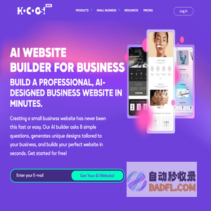 Hocoos AI Website Builder - Create Your Website in 5 Minutes