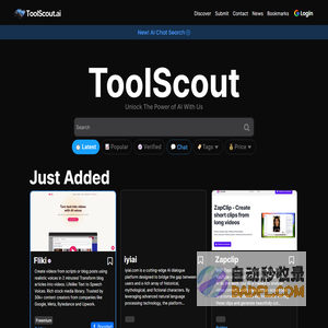 ToolScout - Discover New AI Tools | Home