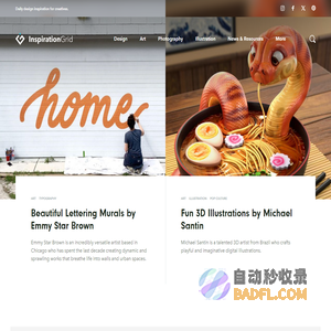 Daily design inspiration for creatives | Inspiration Grid