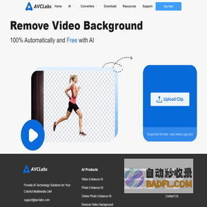 Remove Video Background 100% Automatically with AI