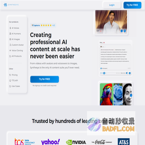 Unlock Generative AI Content At Scale | Synthesys.io